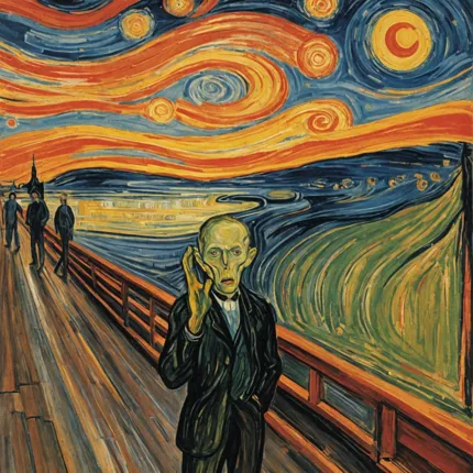 Искусство как зеркало души: от «Крик» до ван Гога и классики Жана Огюста Доминика Энгра