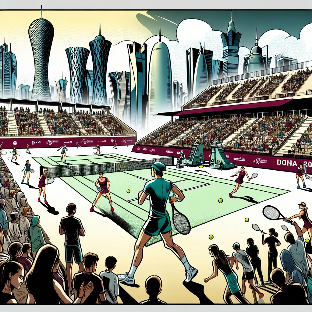 Теннис Доха 2025: Женская Сцена Под Прицелом