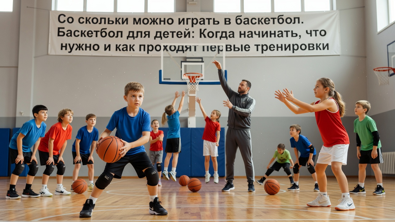 Со скольки можно играть в баскетбол. Баскетбол для детей: Когда начинать, что нужно и как проходят первые тренировки
