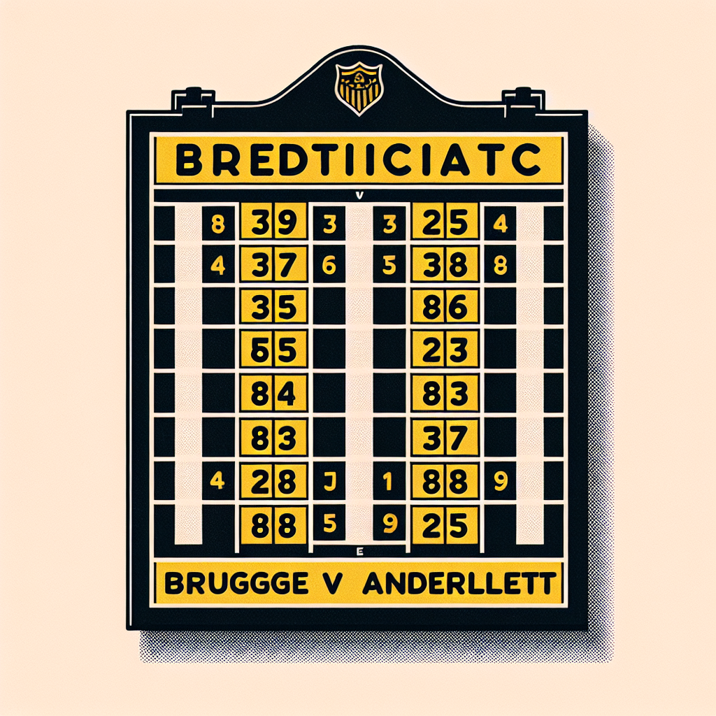 Брюгге против Андерлехта: Прогноз и Анализ