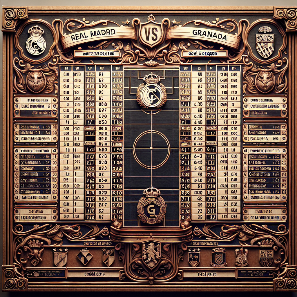 История Противостояний: Реал Мадрид и Гранада в Ла Лиге